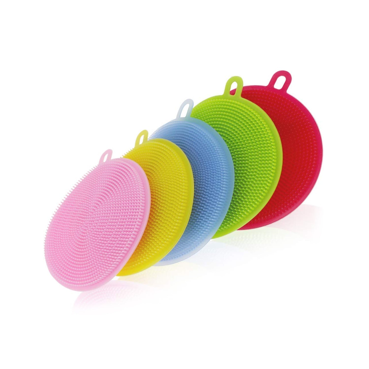 1344A Cleaning Supplies Sponges Silicone Scrubber for Kitchen Non Stick Dishwashing & Baby Care Sponge Brush Household Health Tool( Pack of 5pc). DeoDap 1344A Cleaning Supplies Sponges Silicone Scrubber for Kitchen Non Stick Dishwashing & Baby Care Sponge Brush Household Health Tool( Pack of 5pc). DeoDap
